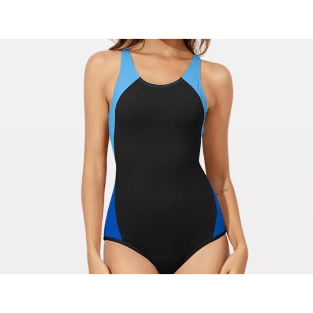 Beautikini Period Swimwear One Piece Racerback Training Swimsuit Women's XL